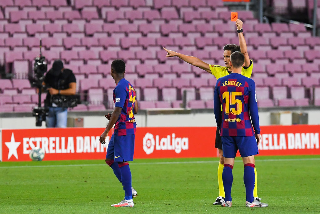 El tridente del Barcelona (Griezmann, Messi y Suárez) termina con el sueño del Espanyol