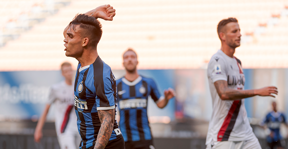El Inter se desmorona: Lautaro falla penal y Bolonia le da vuelta en siete minutos