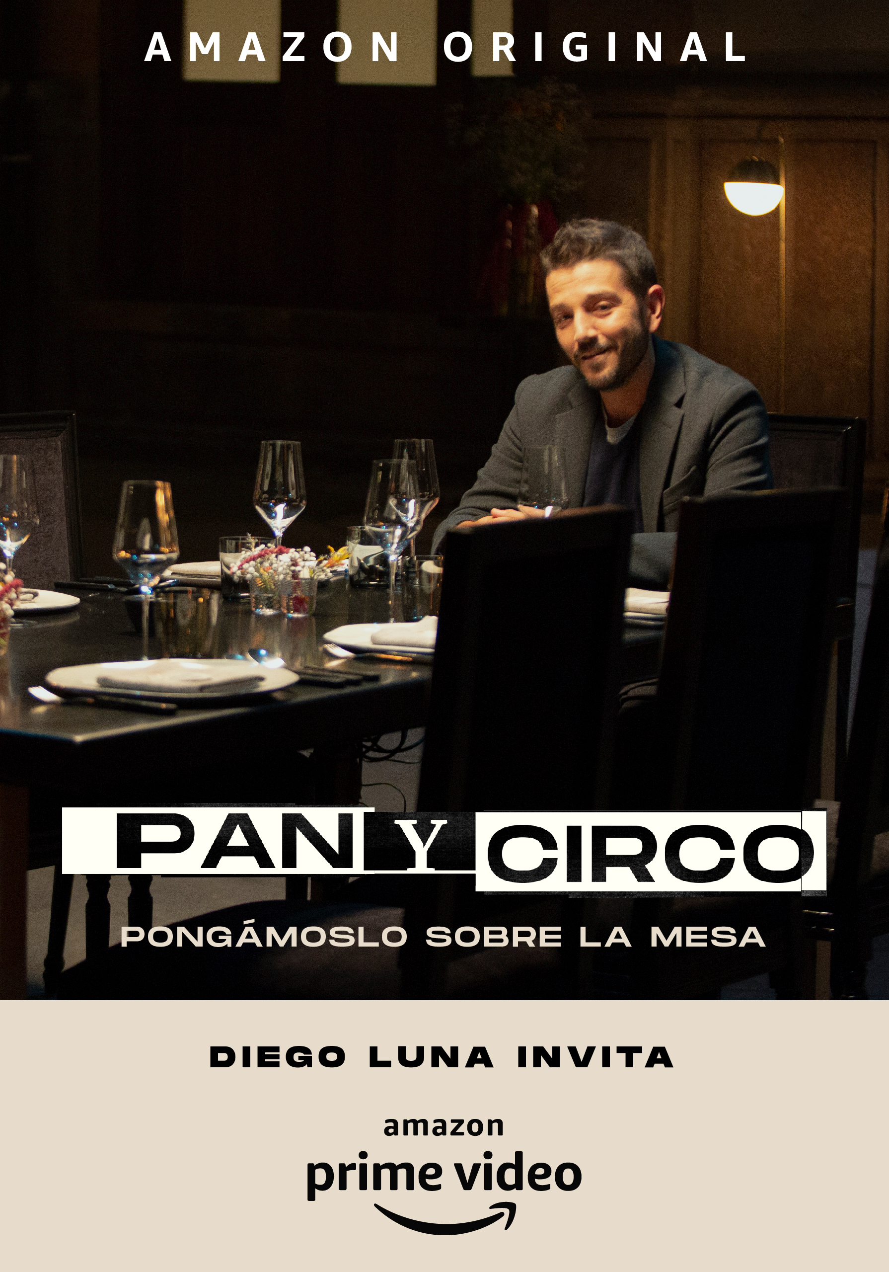 Diego Luna nos invita a comer y debatir en la serie 'Pan y Circo'