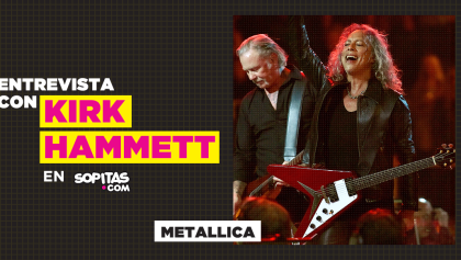 "Me veo tocando con Metallica hasta que ya no pueda": Una entrevista con Kirk Hammett