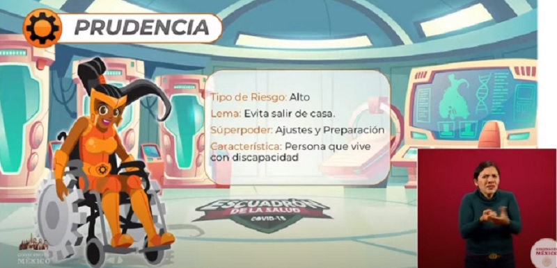 Presentación del Escuadron de la Salud