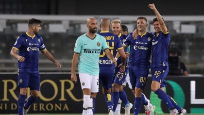 Inter vuelve a dejar puntos, ante Hellas Verona, y le cede el tercer sitio al Atalanta