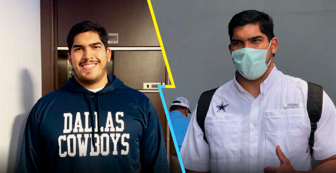 La historia de Isaac Alarcón, el mexicano que firmó con los Dallas Cowboys a horas de su cumpleaños