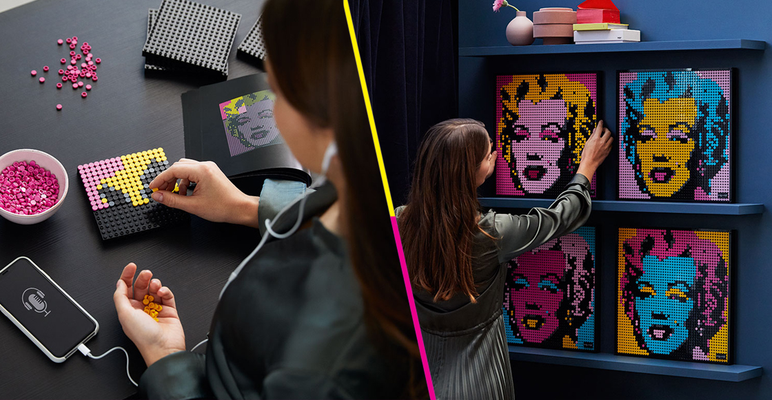 LEGO Art de Marilyn Monroe