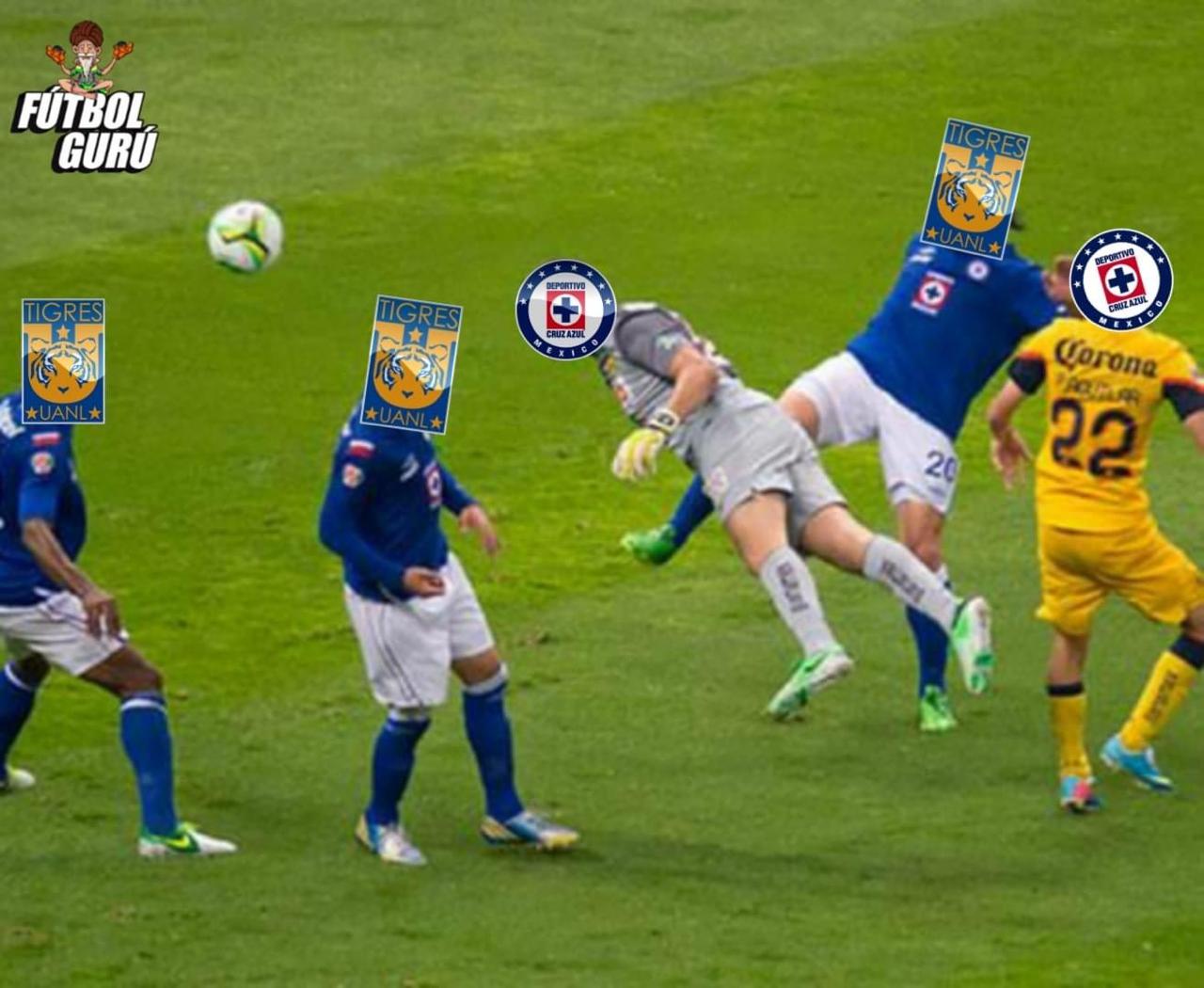 Los memes atacan a los Tigres tras cruzazulearla en penales contra Cruz Azul