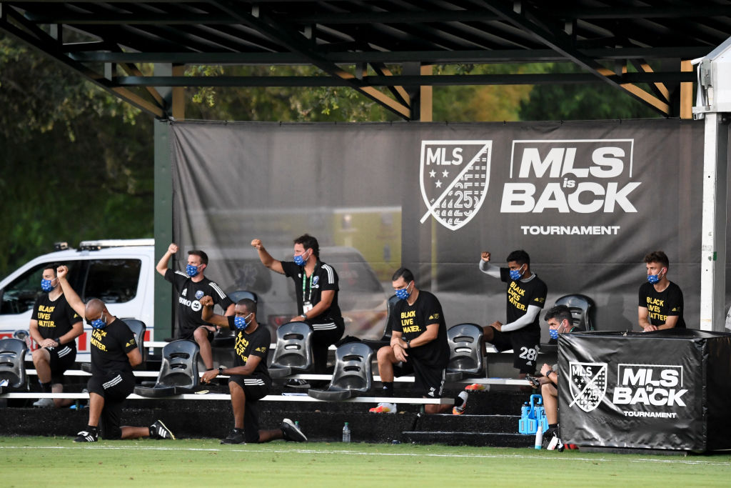 MLS is Back: El golazo de Gustavo Bou y la manifestación contra el racismo en el triunfo del New England Revolution