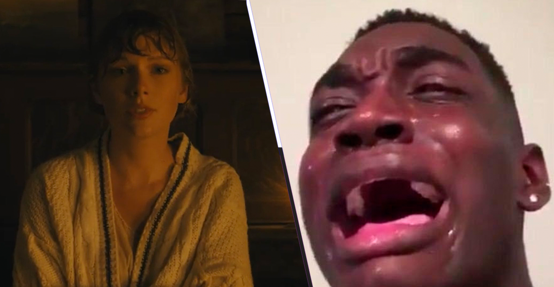 Taylor Swift estrenó su disco 'folklore' y el internet anda llorando con él