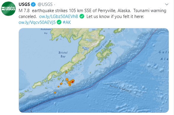 alerta de tsunami alaska