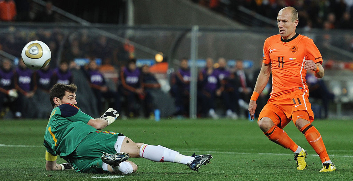 La atajada que hizo 'inmortal' a Iker Casillas en la final de Sudáfrica 2010