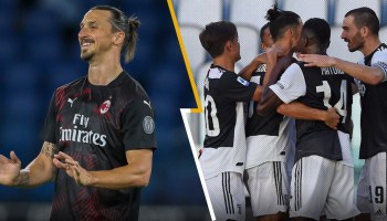Perdió la Lazio: Milan le dejó el camino libre a la Juventus para ganar la Serie A