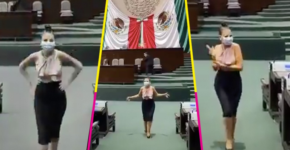 video-reggaeton-nay-salvatori-camara-de-diputados-tik-tok