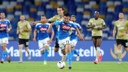 Los primeros 5 goles del 'Chucky' Lozano con el Napoli en la Serie A