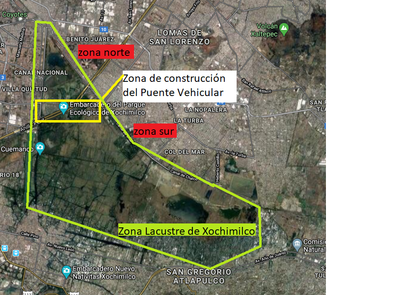 humedal xochimilco
