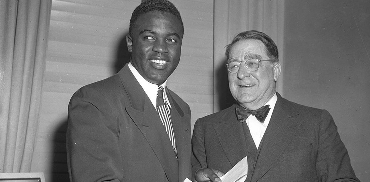 Branch Rickey luchó contra la segregación racial como directivo de las Grandes Ligas