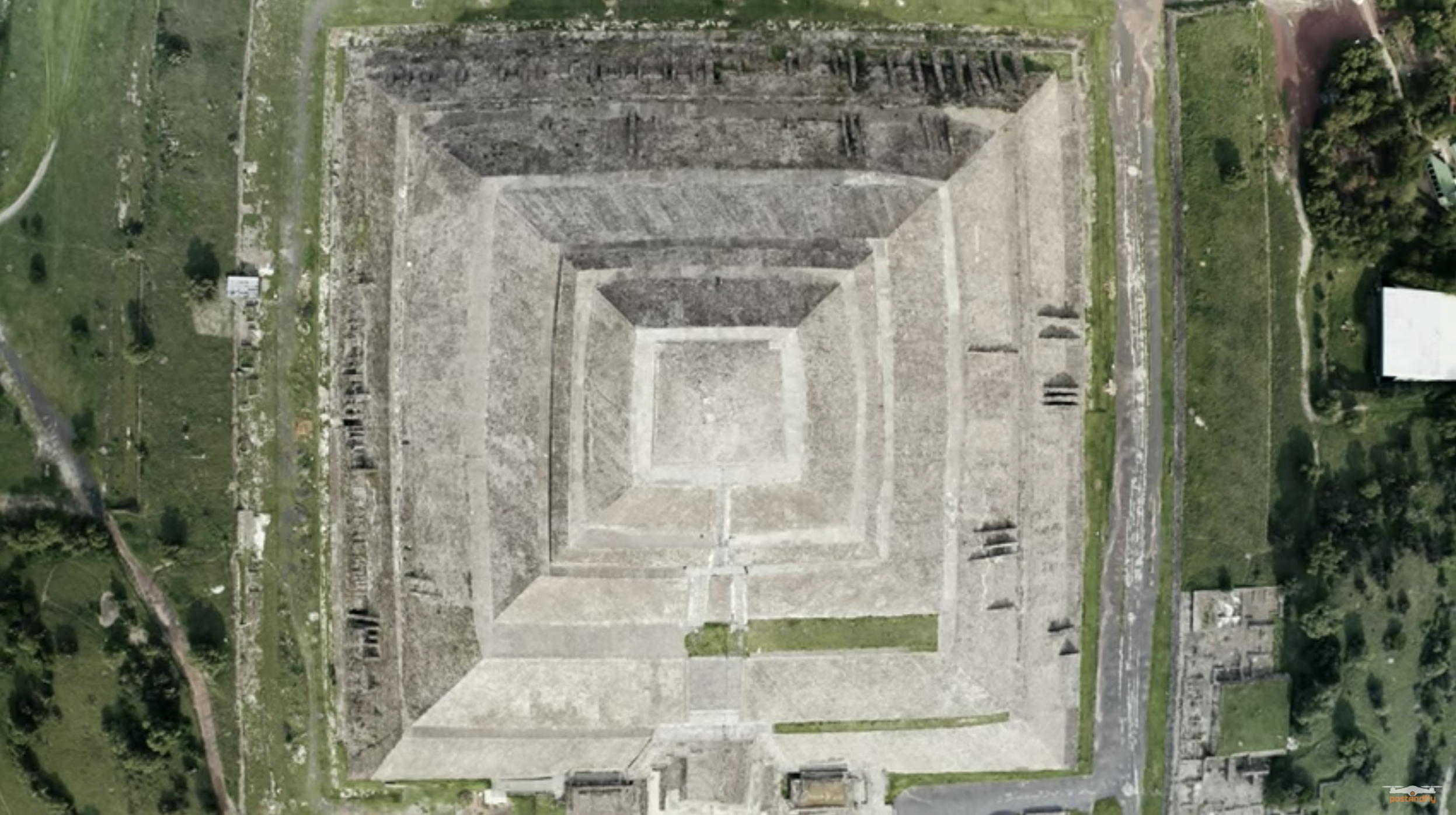 ¡Teotihuacán como nunca antes! Vean estas increíbles imágenes aéreas de las famosas pirámides