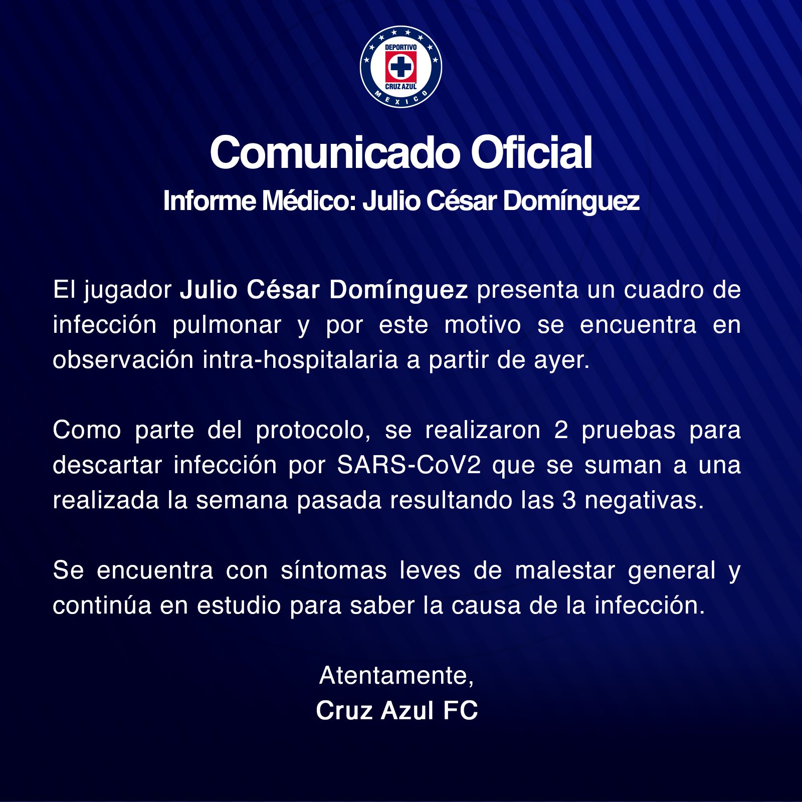 #FuerzaCata: La afición de Cruz Azul se unió tras la hospitalización del 'Cata' Domínguez