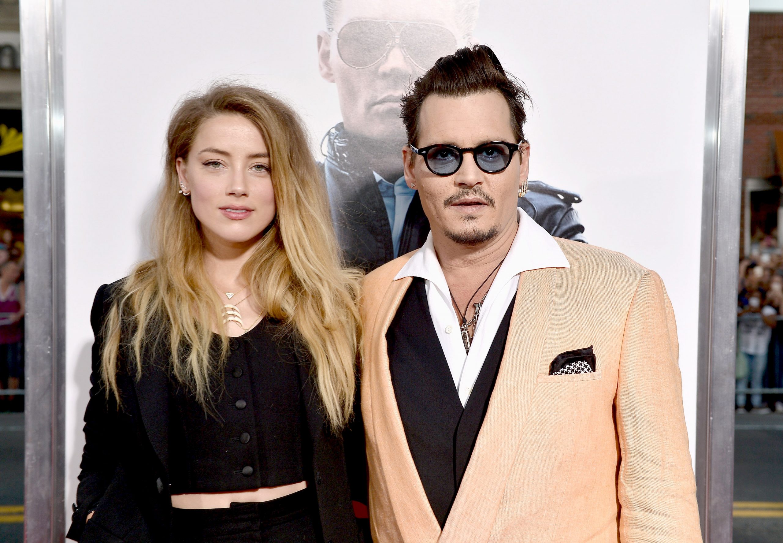 Amber Heard y Johnny Depp en septiembre de 2015.
