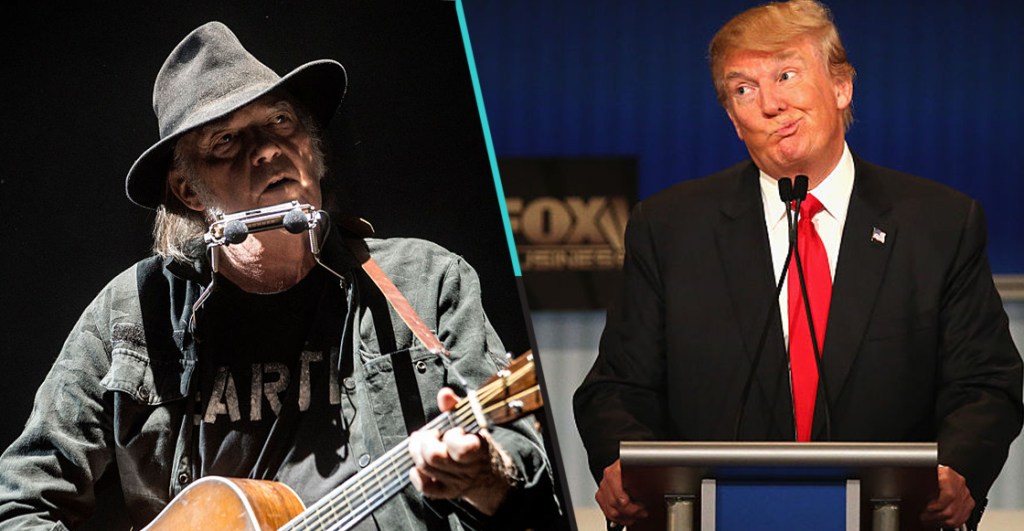 Neil Young demanda a Donald Trump por seguir usando sus canciones