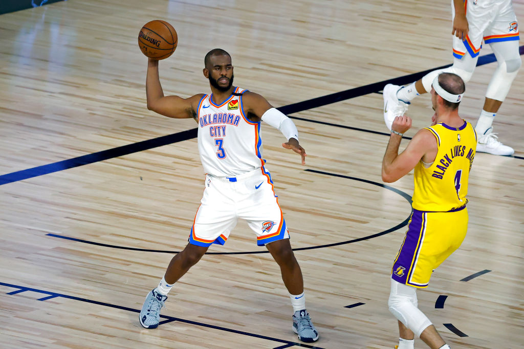 Twitter se carcajea de los Lakers tras el baile de Chris Paul y el Oklahoma Thunder