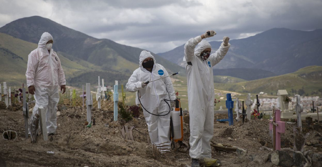 Muertes por coronavirus en México ya superan cifra de homicidios en lo que va del sexenio