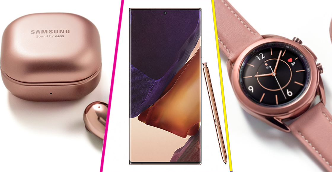 Galaxy Note20, Buds Live y Watch3: Todo lo que se presentó en el Samsung Galaxy Unpacked 2020