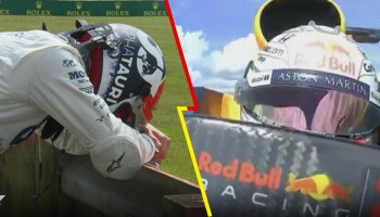 La 'agresión' al camarógrafo y el divertido mensaje de Verstappen: Lo que no se vio del Gran Premio de Silverstone
