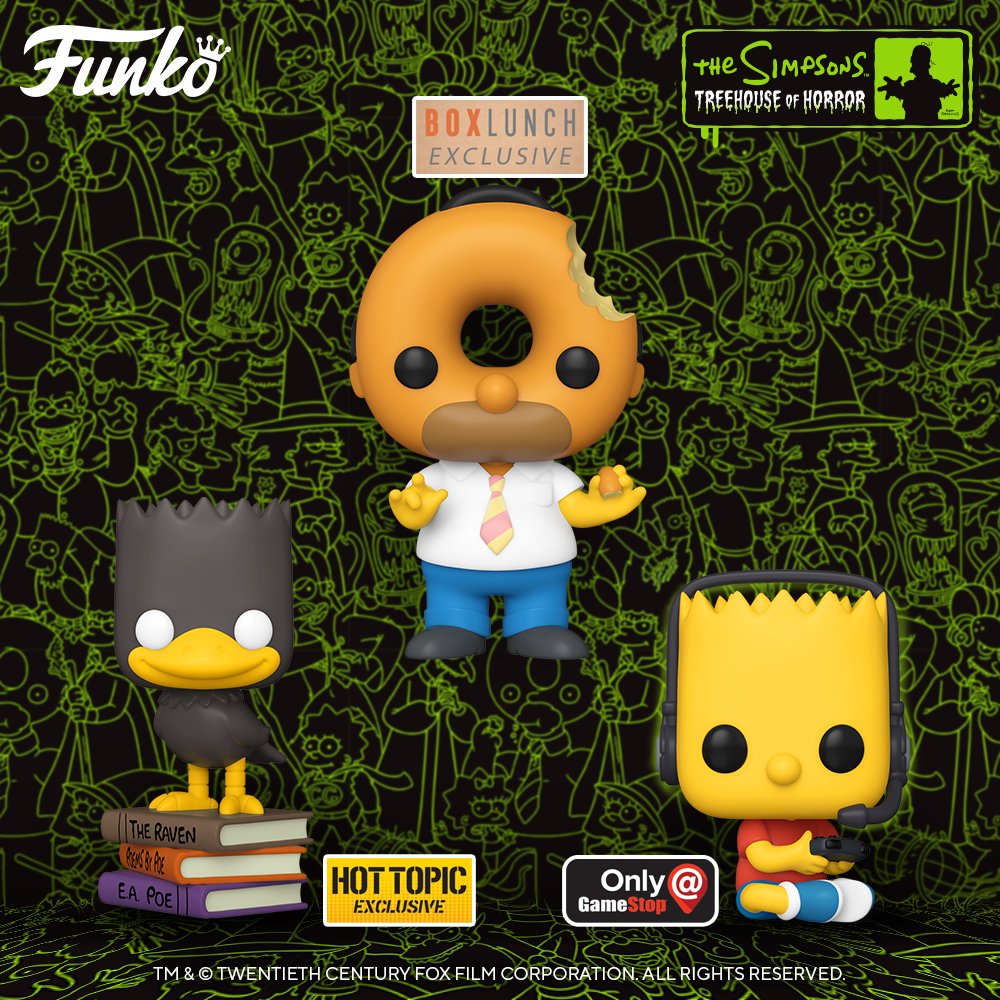 Funko lanzará nuevas figuras inspiradas en 'La casita del horror' de 'Los Simpson'