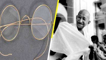 Los anteojos de Gandhi fueron subastados por más de siete millones de pesos