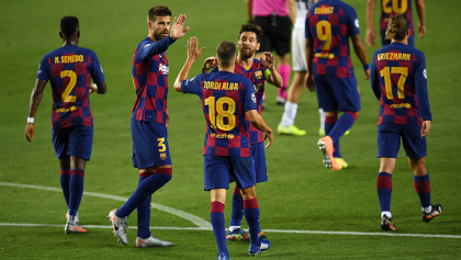 Filtran discurso de Messi previo al segundo tiempo contra Napoli