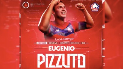 ¡Rómpela, Eugenio! Lille anunció oficialmente el fichaje de Pizzuto
