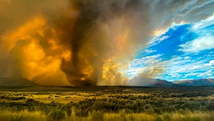Porque 2020: Alerta al norte de California por aparición de un tornado de fuego