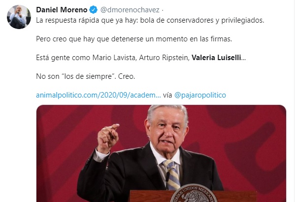 AMLO desplegado