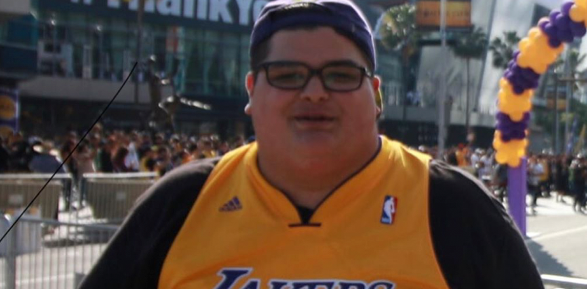 Christopher Huerta: La historia del fan de los Lakers que adelgazó 80 kilos inspirado en Kobe Bryant
