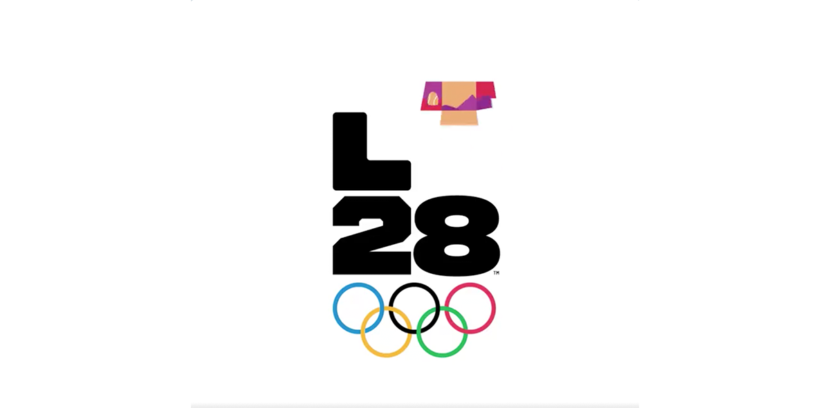 ¡Histórico! La historia detrás del logo de los Juegos Olímpicos de Los Ángeles 2028