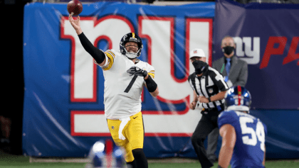 Más histórico: El récord que alcanzó Ben Roethlisberger en el triunfo de Steelers sobre Giants