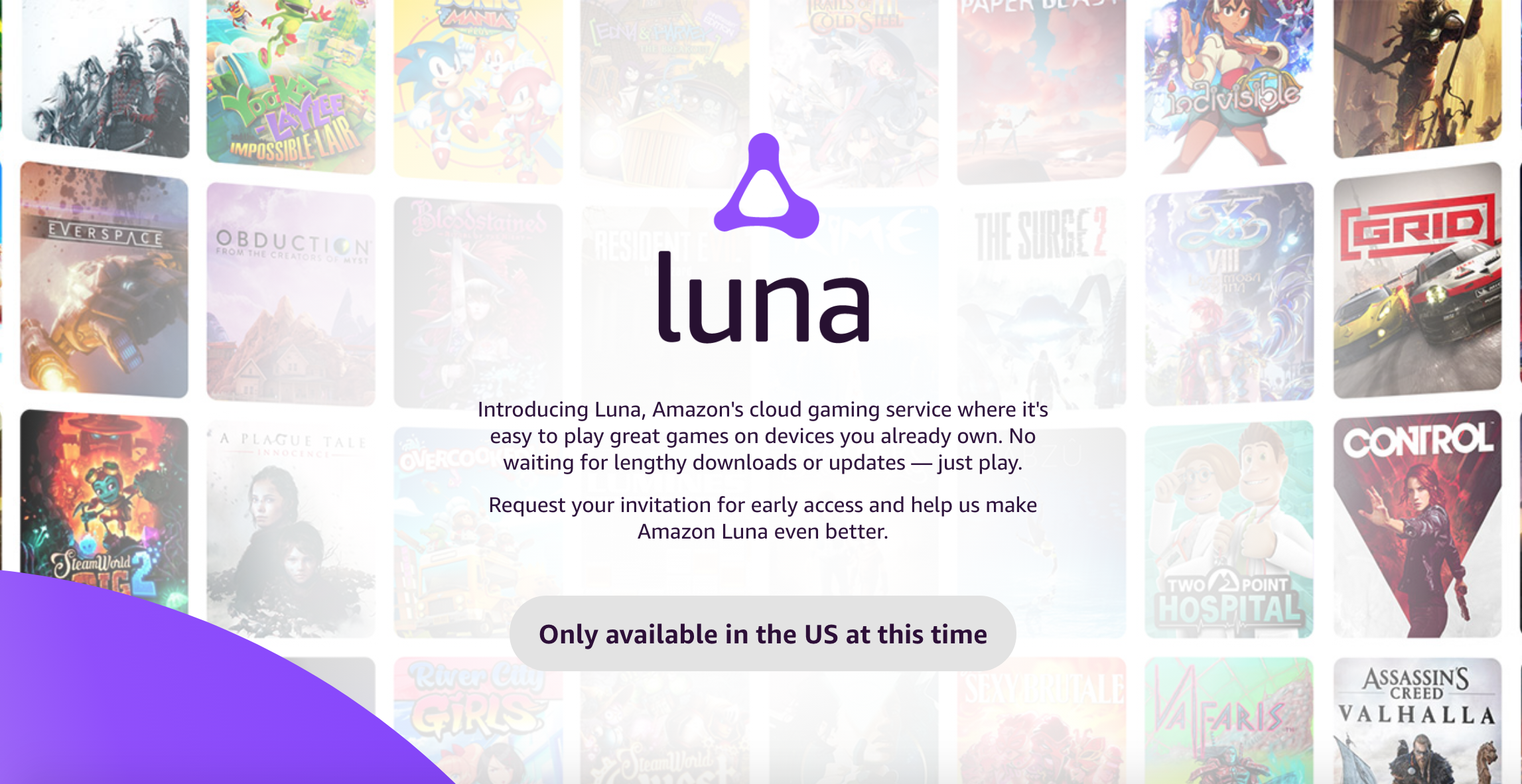 Luna: Este es el nuevo servicio de videojuegos por streaming de Amazon 