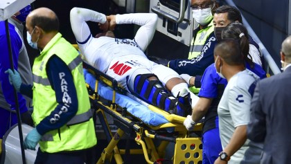 La escalofriante lesión del 'Burrito' Hernández en el Cruz Azul vs Pachuca