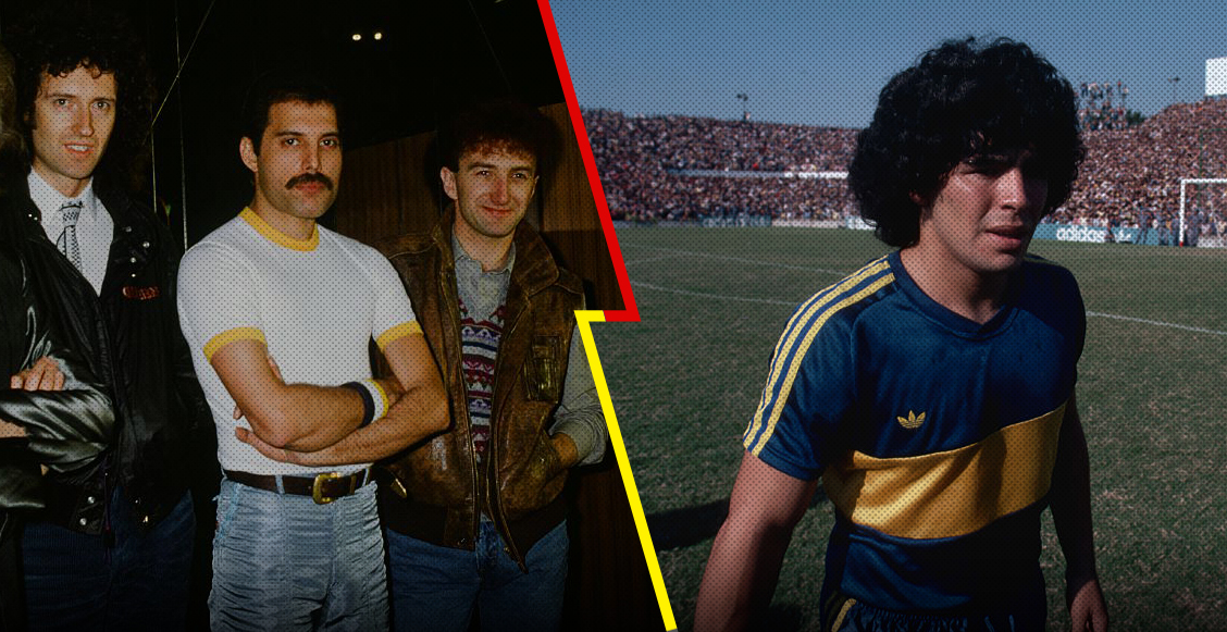 La historia detrás de la épica foto de Maradona con Freddie Mercury