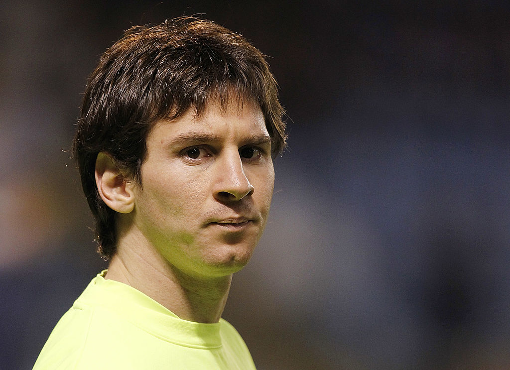 El día que Messi defendió la camiseta del… ¿Atlético de Madrid?
