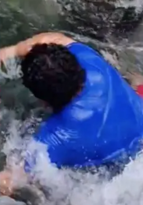 OLOV: Hombre es arrastrado por la corriente de un río en Nuevo León 