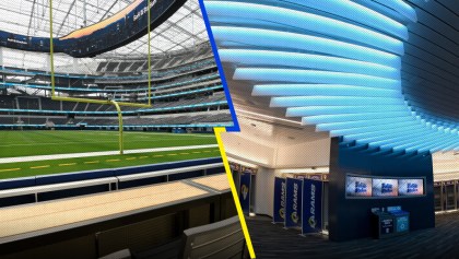 En imágenes: Así luce el novedoso SoFi Stadium, casa de los Rams y Chargers en la NFL