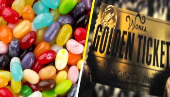 Al estilo Willy Wonka: Jelly Belly en E.U. lanza tickets dorados para ganar la fábrica de dulces
