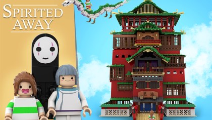 ¡Llévense todo mi dinero! LEGO podría lanzar un set de 'El viaje de Chihiro' de Studio Ghibli