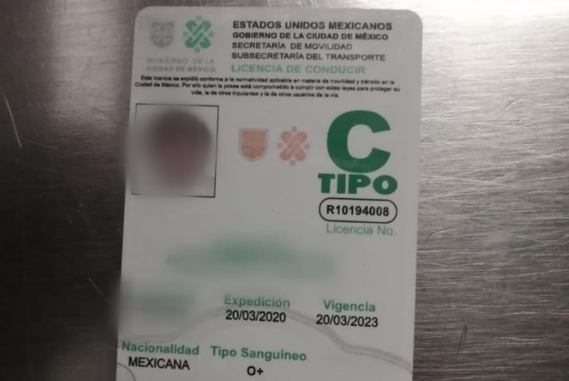licencia-falsa-metro