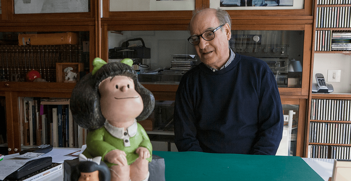 Murió Quino, creador de Mafalda, a los 88 años de edad