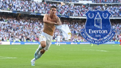 ¡Bombazo 'Toffee'! James Rodríguez ya es jugador del Everton