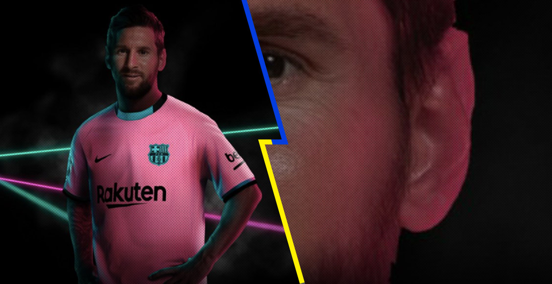 Le llovieron críticas al tercer uniforme del Barcelona y su 'Photoshop de  primaria'
