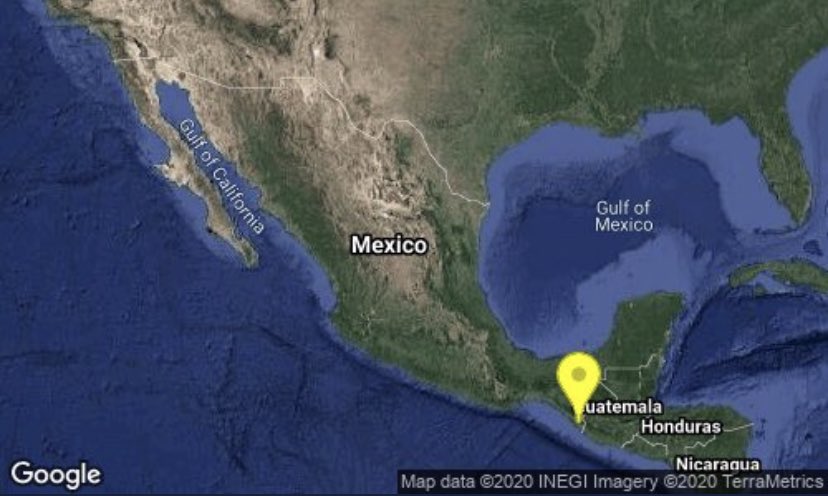 19 de septiembre: Se registran sismos de magnitud 4.6 en Chiapas y Los Ángeles 