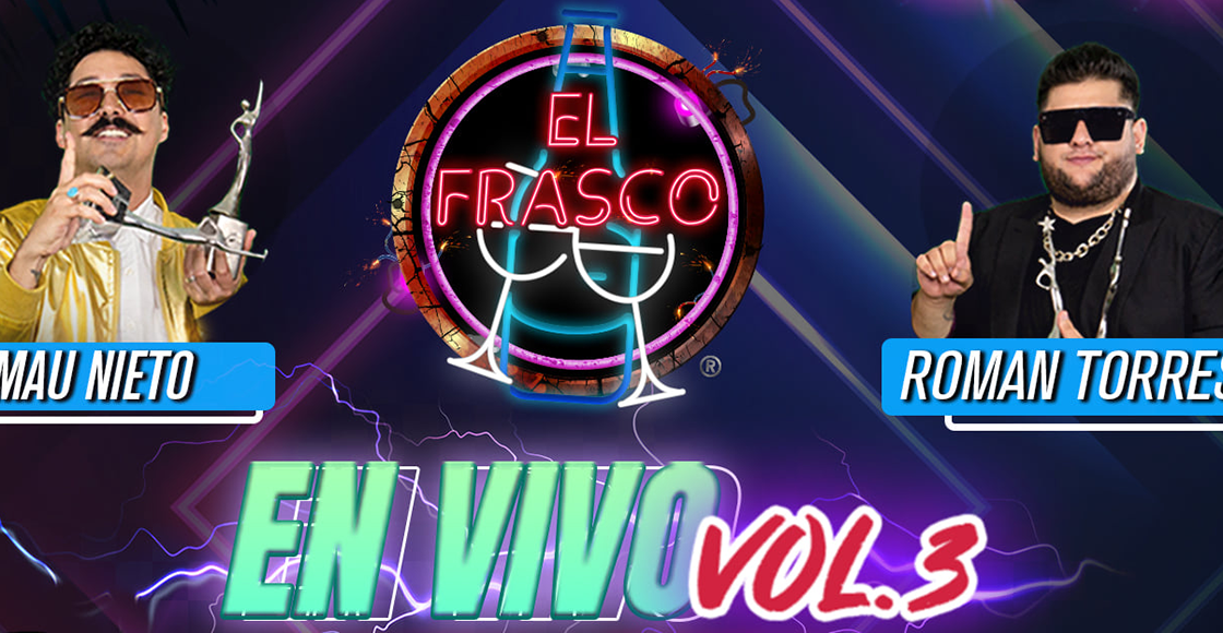¡Te regalamos boletos para ver el 'En vivo Vol.3' de 'El Frasco'!