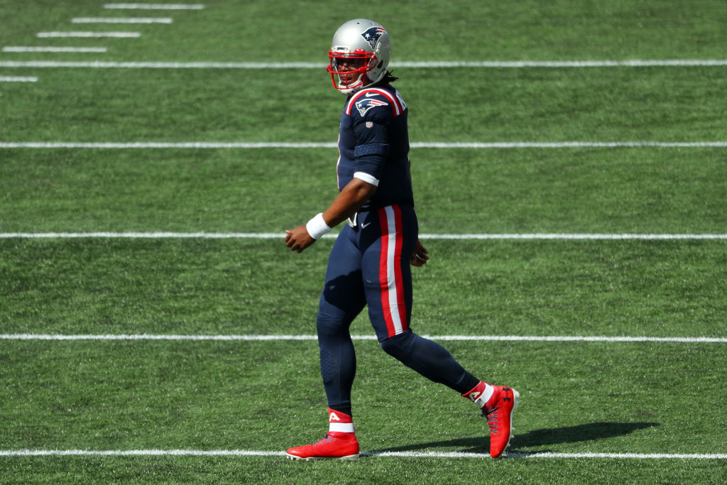 Comenzó la era post Brady: Cam Newton logró touchdown y guió a la victoria a los Patriots